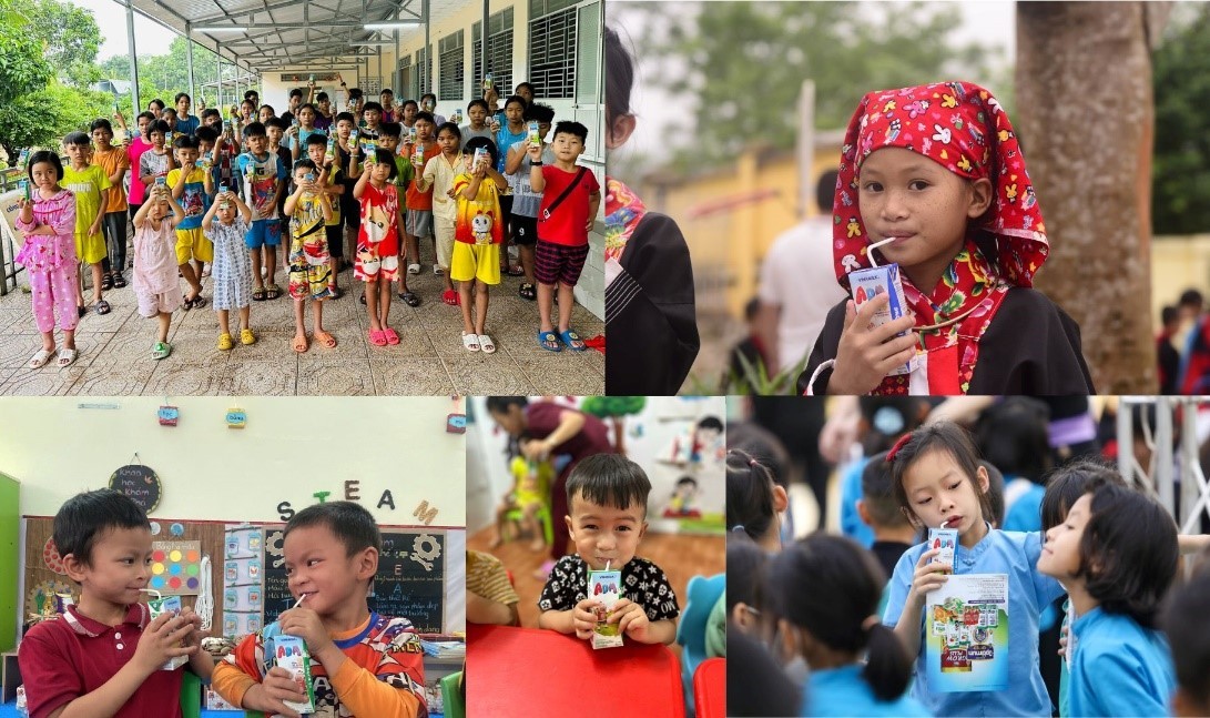 Quảng Nam hỗ trợ mỗi ngày 1 hộp sữa cho trẻ em vùng đồng bào dân tộc thiểu số và miền núi Quảng Nam hỗ trợ mỗi ngày 1 hộp sữa cho trẻ em vùng đồng bào dân tộc thiểu số và miền núi