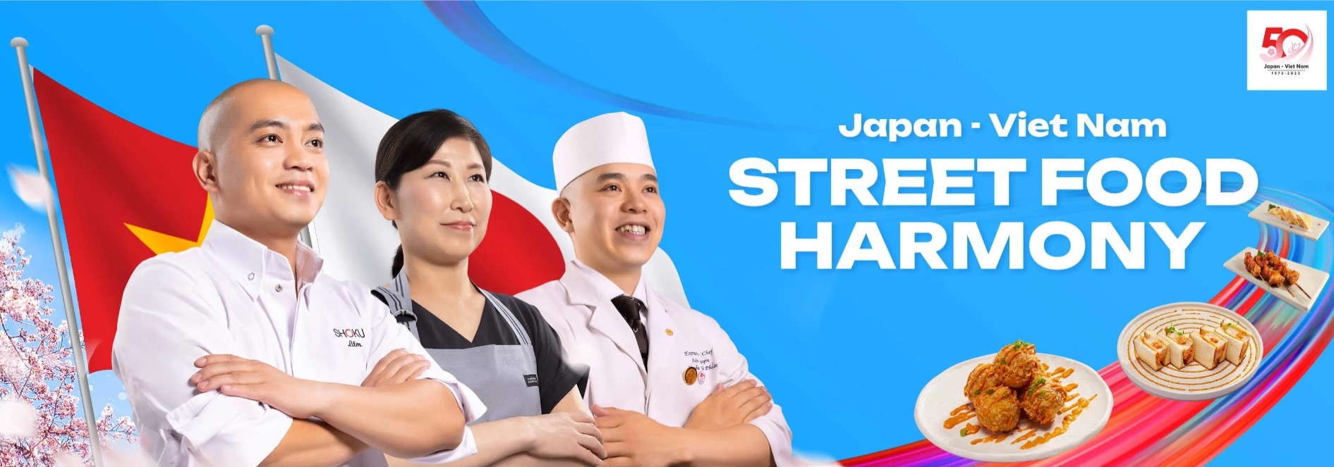 Bản hòa âm của ẩm thực đường phố Nhật Bản - Việt Nam Bản hòa âm của ẩm thực đường phố Nhật Bản - Việt Nam