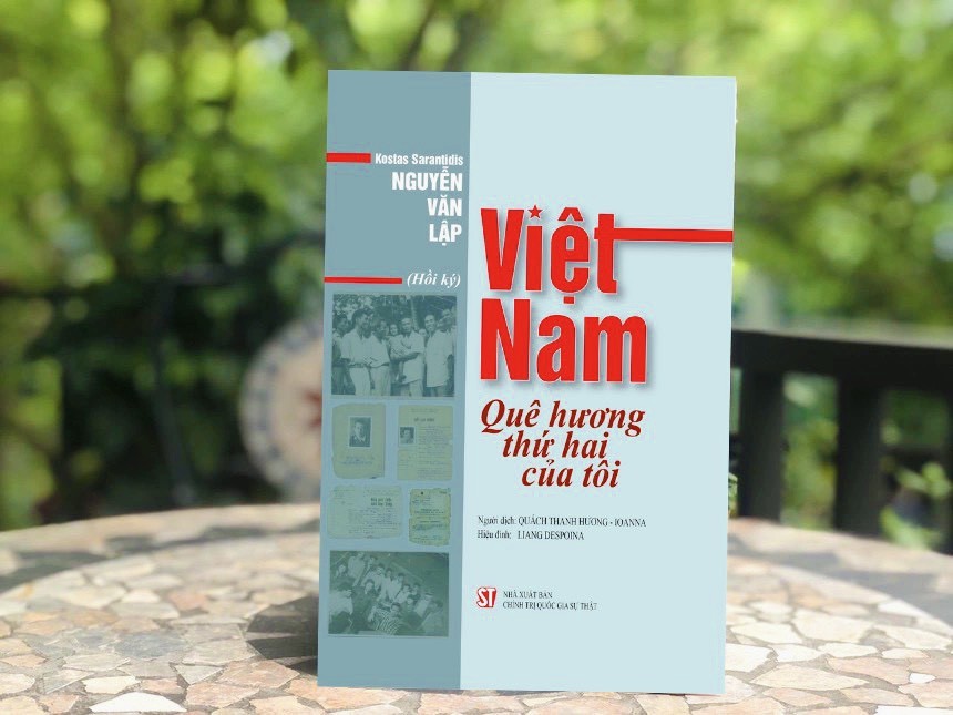 Cuốn sách Việt Nam qua hồi ký của Anh hùng Hy Lạp Kostas Sarantidis - Nguyễn Văn Lập