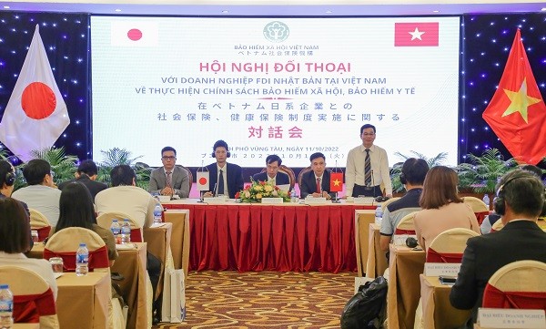 100 doanh nghiệp FDI Nhật Bản tham gia đối thoại về chính sách bảo hiểm xã hội tại Việt Nam 100 doanh nghiệp FDI Nhật Bản tham gia đối thoại về chính sách bảo hiểm xã hội tại Việt Nam