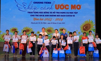 336 trẻ mồ côi do dịch Covid-19 tại TP.HCM được “Chắp cánh ước mơ”