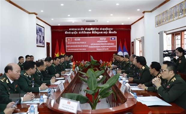 Biên phòng Việt Nam-Lào tăng phối hợp quản lý và bảo vệ biên giới | ASEAN | Vietnam+ (VietnamPlus) Biên phòng Việt Nam-Lào tăng phối hợp quản lý và bảo vệ biên giới | ASEAN | Vietnam+ (VietnamPlus)