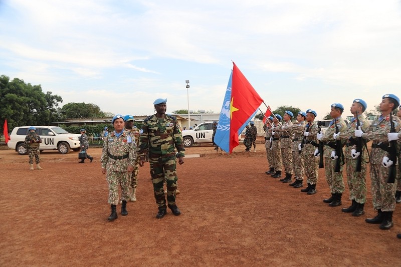 United Nations Military Advisor Visits Vietnam's Military Engineering Unit United Nations Military Advisor Visits Vietnam's Military Engineering Unit