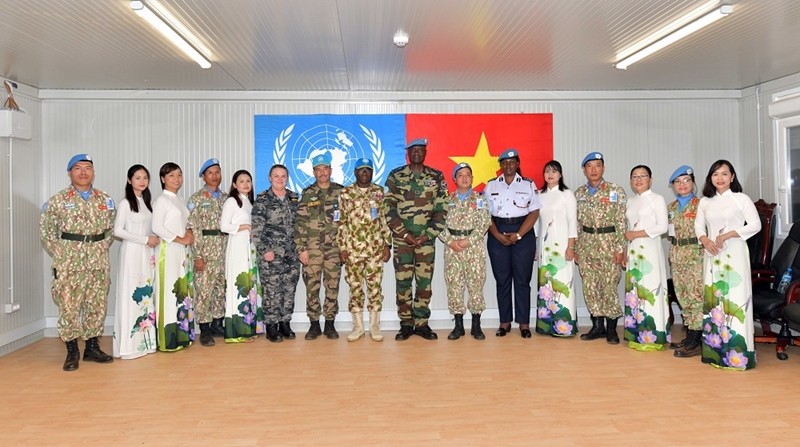 United Nations Military Advisor Visits Vietnam's Military Engineering Unit United Nations Military Advisor Visits Vietnam's Military Engineering Unit