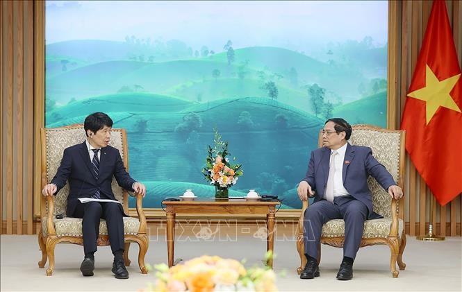 Thủ tướng Phạm Minh Chính tiếp Thống đốc tỉnh Gunma, Nhật Bản Thủ tướng Phạm Minh Chính tiếp Thống đốc tỉnh Gunma, Nhật Bản