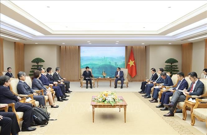 Thủ tướng Phạm Minh Chính tiếp Thống đốc tỉnh Gunma, Nhật Bản Thủ tướng Phạm Minh Chính tiếp Thống đốc tỉnh Gunma, Nhật Bản