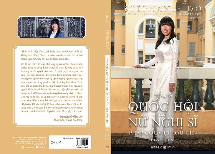 Bìa cuốn sách Nữ nghị sĩ Pháp gốc Việt đầu tiên: “Tôi tự hào là người phụ nữ Việt Nam”