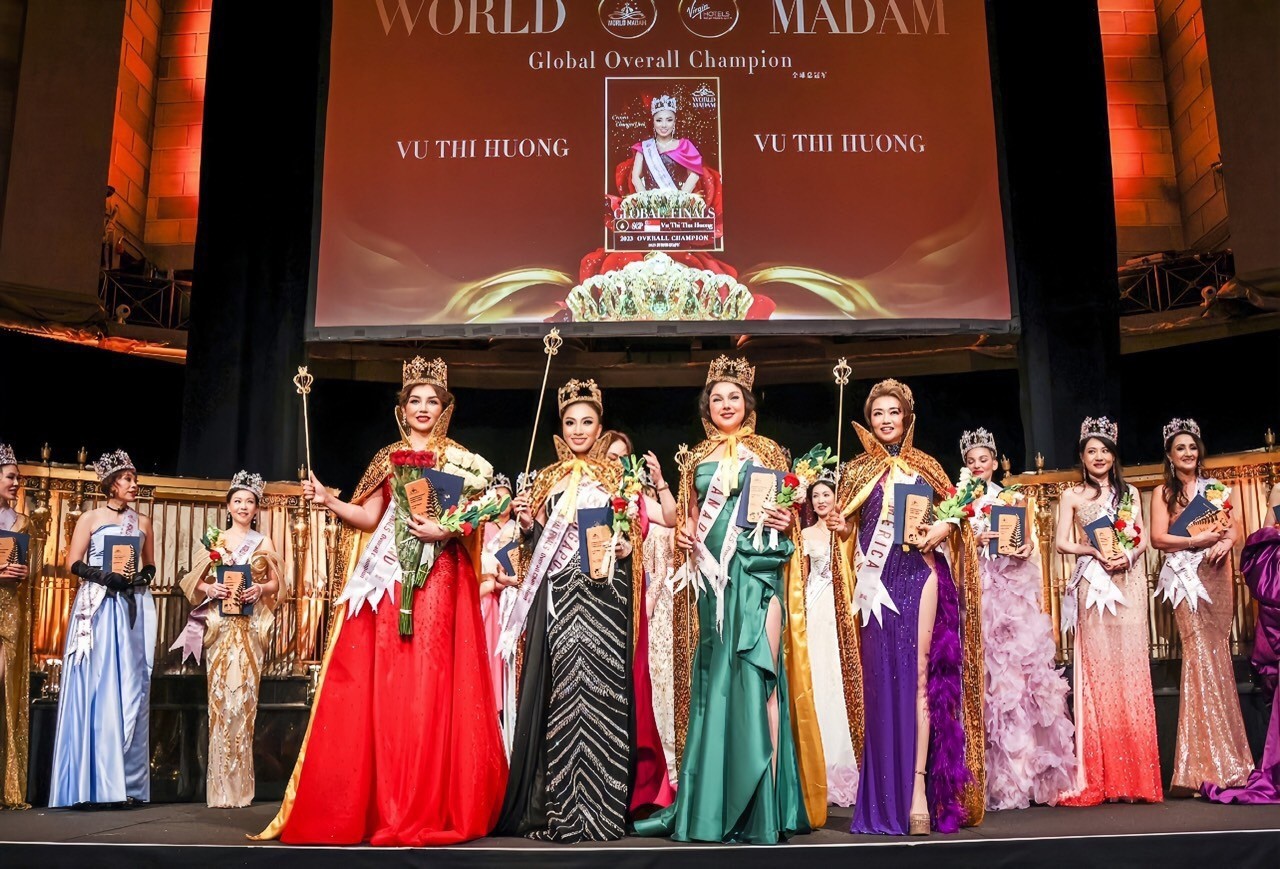 Overseas Vietnamese from Singapore won the World Madam Global 2023 Overseas Vietnamese from Singapore won the World Madam Global 2023