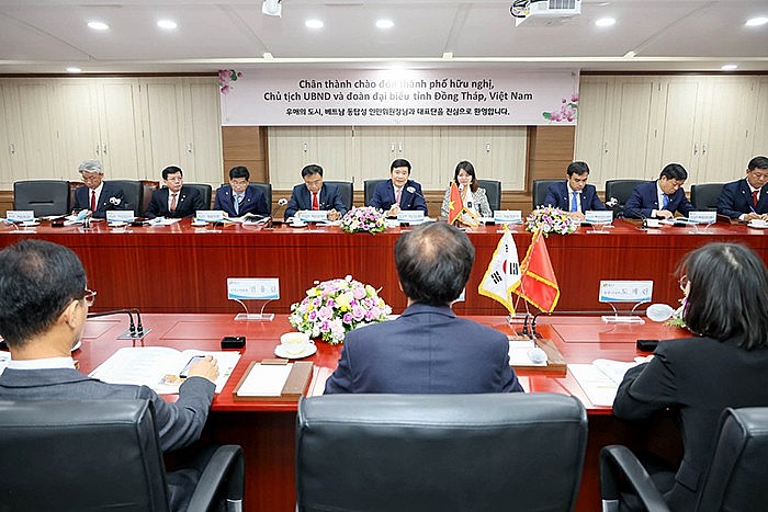 Dong Thap - Cheorwon (South Korea) Strengthen Cooperation in Diverse Fields Dong Thap - Cheorwon (South Korea) Strengthen Cooperation in Diverse Fields