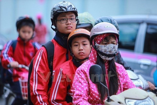 Không khí lạnh tràn về, khu vực miền Bắc trời chuyển mưa | Môi trường | Vietnam+ (VietnamPlus) Không khí lạnh tràn về, khu vực miền Bắc trời chuyển mưa | Môi trường | Vietnam+ (VietnamPlus)