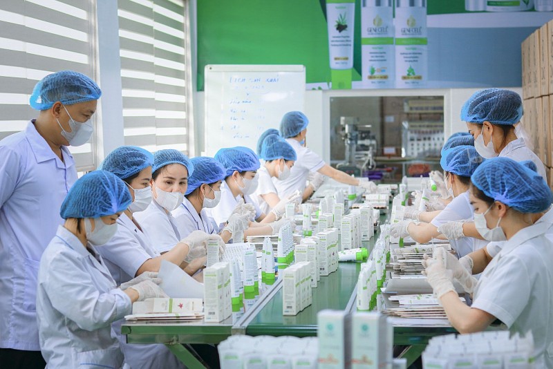 Khu chế xuất, đóng gói của dòng sản phẩm GENECELL.
