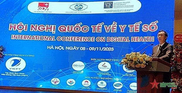 Deputy Minister of Health Tran Van Thuan speaks at the event (Photo: qdnd.vn) Deputy Minister of Health Tran Van Thuan speaks at the event (Photo: qdnd.vn)