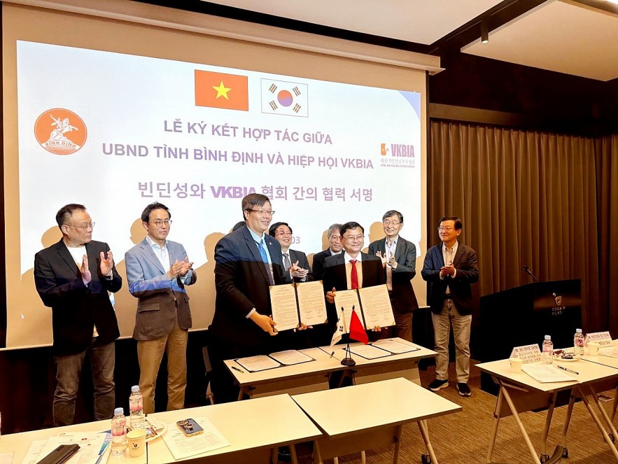 Binh Dinh Signed MoU on Cooperation with VKBIA Binh Dinh Signed MoU on Cooperation with VKBIA