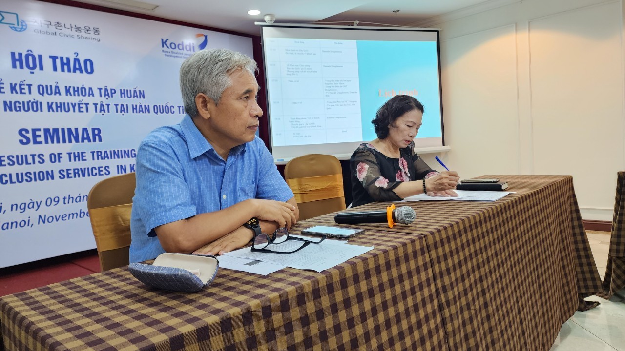 Hàn Quốc chia sẻ kinh nghiệm về hỗ trợ người khuyết tật Hàn Quốc chia sẻ kinh nghiệm về hỗ trợ người khuyết tật