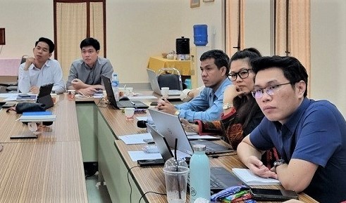 Các học viên trên lớp.