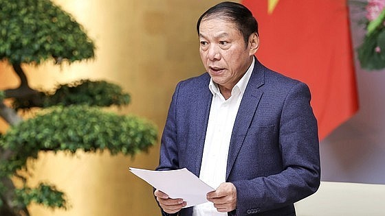 Minister of Culture, Sports and Tourism Nguyen Van Hung this morning reports at the conference. (Photo: Viet Chung) Minister of Culture, Sports and Tourism Nguyen Van Hung this morning reports at the conference. (Photo: Viet Chung)