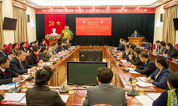 Việt Nam - Lào cần tích cực hợp tác nâng cao hiệu quả công tác dân vận