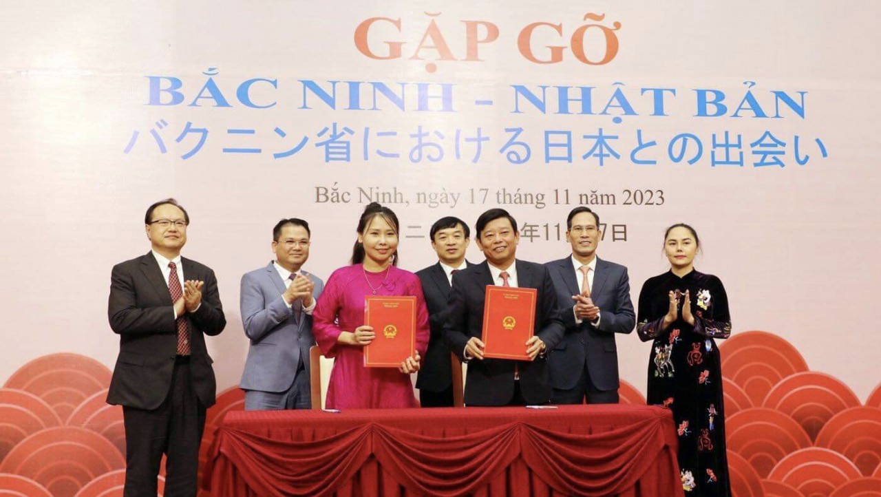 Hội Hữu nghị Việt Nam - Nhật Bản tỉnh Bắc Ninh hợp tác với Hiệp hội người Việt Nam vùng Kansai (Nhật Bản) Hội Hữu nghị Việt Nam - Nhật Bản tỉnh Bắc Ninh hợp tác với Hiệp hội người Việt Nam vùng Kansai (Nhật Bản)