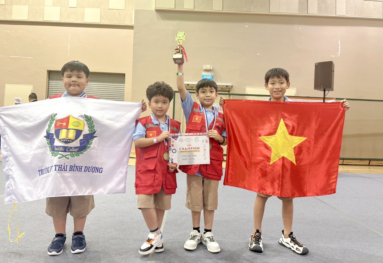 Vietnamese’s Pacific High School Students Win Global Robotics Games 2023 Vietnamese’s Pacific High School Students Win Global Robotics Games 2023