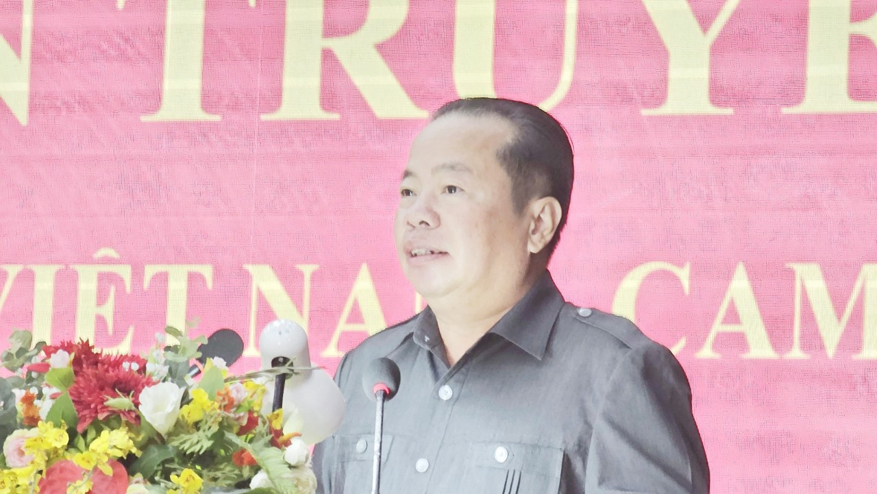 Kiên Giang: Đẩy mạnh tuyên truyền công tác biên giới Việt Nam - Campuchia Kiên Giang: Đẩy mạnh tuyên truyền công tác biên giới Việt Nam - Campuchia