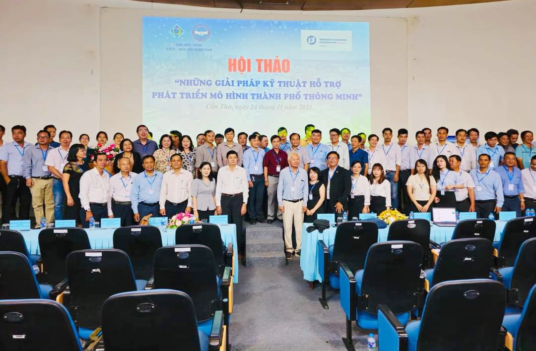 Viện FNF/Đức hỗ trợ Cần Thơ phát triển mô hình TP thông minh Viện FNF/Đức hỗ trợ Cần Thơ phát triển mô hình TP thông minh