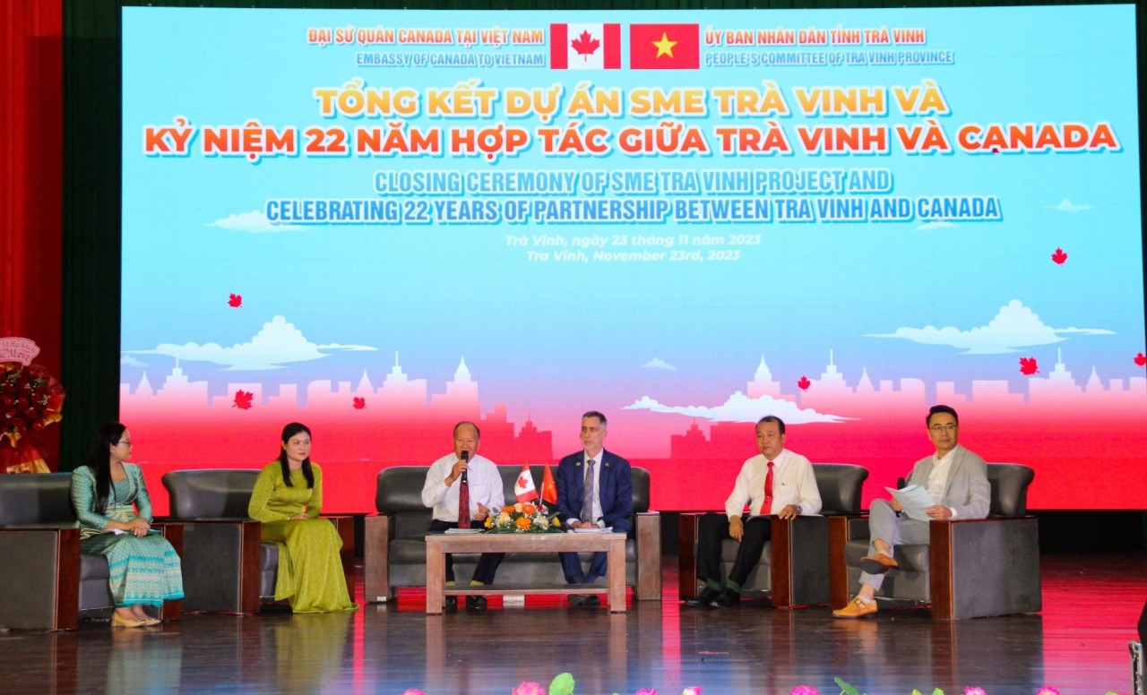 Canada Supports SMEs in Tra Vinh Province Canada Supports SMEs in Tra Vinh