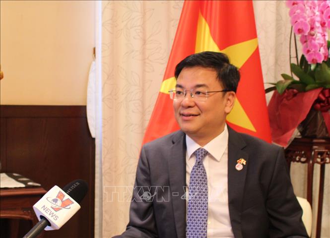 Chuyến thăm của Chủ tịch nước Võ Văn Thưởng mở ra trang mới trong quan hệ Việt Nam-Nhật Bản Chú thích ảnh