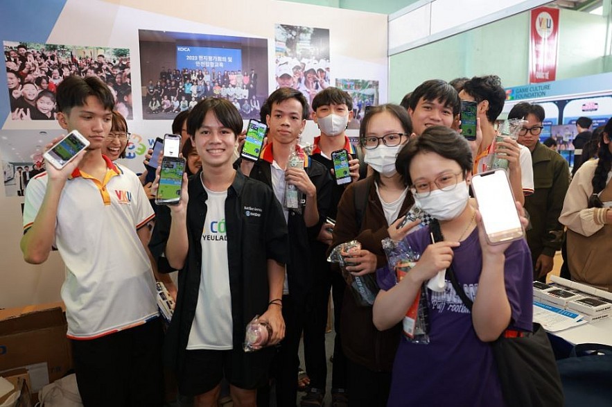 [Photo] Korea Game Week 2023 Introduces E-sports Culture to Vietnamese Youngsters