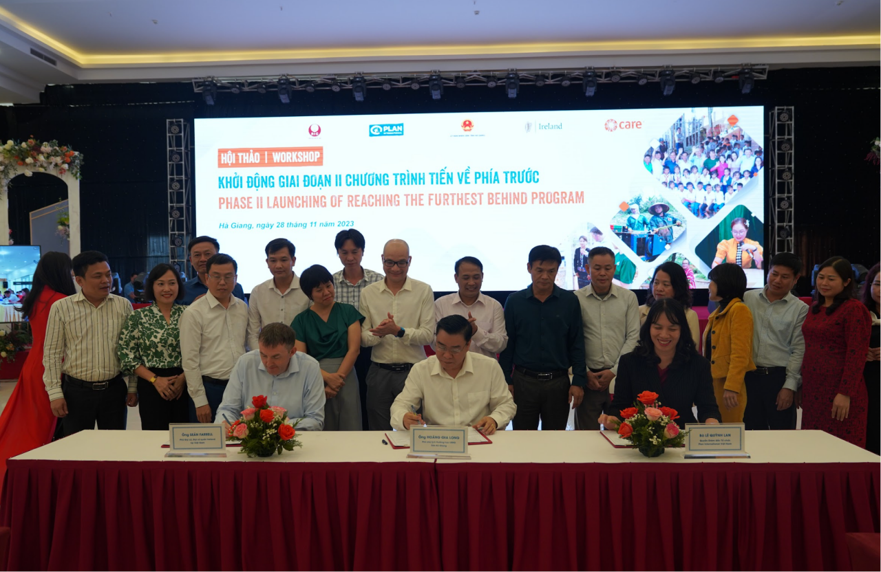 Tiến Về Phía Trước - Cải thiện chất lượng cuộc sống của các nhóm cộng đồng đặc biệt khó khăn tại tỉnh Quảng Trị, Hòa Bình và Hà Giang Tiến Về Phía Trước - Cải thiện chất lượng cuộc sống của các nhóm cộng đồng đặc biệt khó khăn tại tỉnh Quảng Trị, Hòa Bình và Hà Giang
