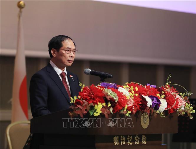 Chủ tịch nước Võ Văn Thưởng dự lễ kỷ niệm 50 năm thiết lập quan hệ ngoại giao Việt Nam - Nhật Bản Chú thích ảnh