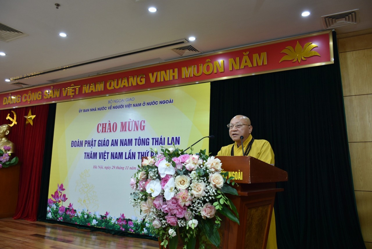 Phật giáo Việt - Thái kết nối xây dựng tình đoàn kết, hữu nghị Phật giáo Việt - Thái kết nối xây dựng tình đoàn kết, hữu nghị