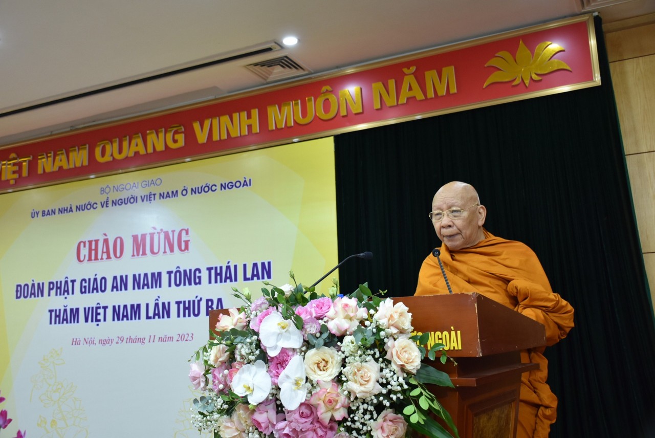 Phật giáo Việt - Thái kết nối xây dựng tình đoàn kết, hữu nghị Phật giáo Việt - Thái kết nối xây dựng tình đoàn kết, hữu nghị