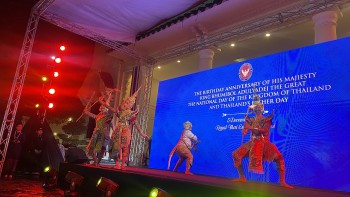 Thưởng thức múa mặt nạ cung đình của Thái Lan tại Hà Nội