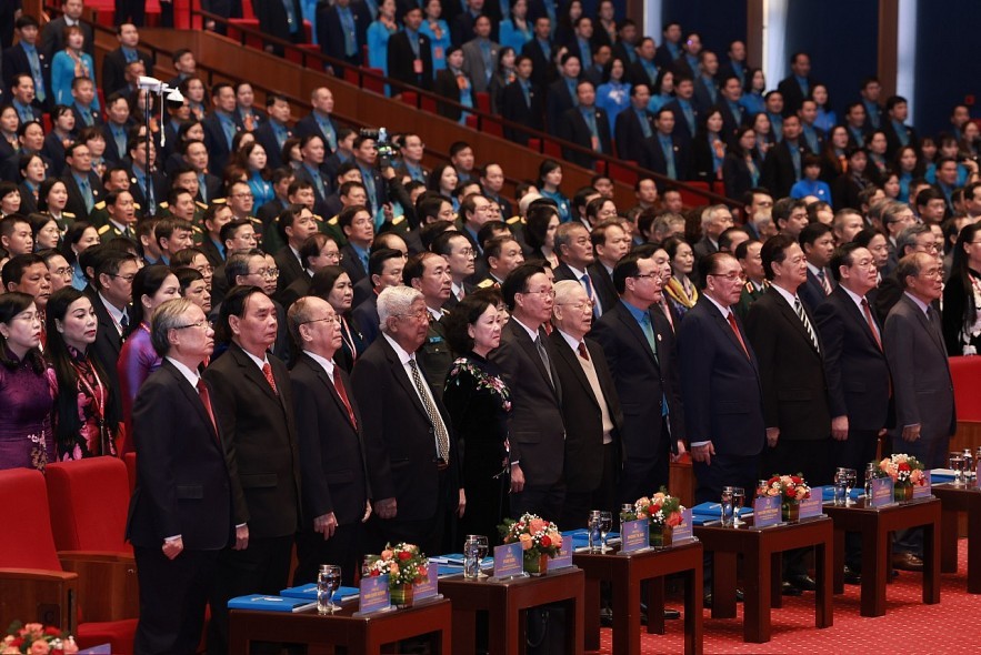 Khai mạc phiên trọng thể Đại hội Công đoàn Việt Nam lần thứ XIII Khai mạc phiên trọng thể Đại hội Công đoàn Việt Nam lần thứ XIII