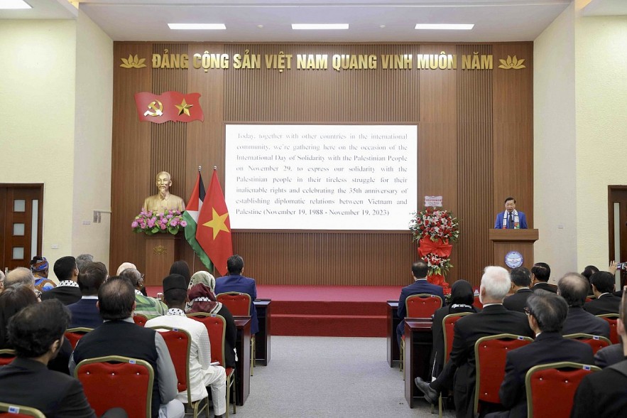 Vietnam And Palestine Mark 35th Anniversary of Diplomatic Relations Vietnam And Palestine Mark 35th Anniversary of Diplomatic Relations