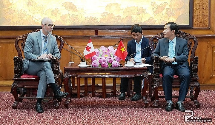 Thua Thien Hue Boosts Cooperation with Canada Thua Thien Hue Boosts Cooperation with Canada
