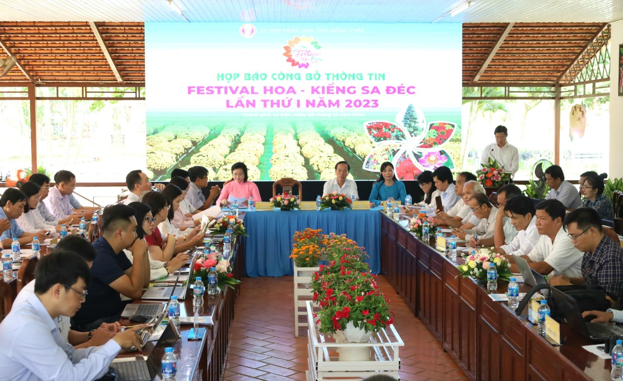 Đồng Tháp tổ chức Festival hoa kiểng Sa Đéc lần đầu tiên Đồng Tháp tổ chức Festival hoa kiểng Sa Đéc lần đầu tiên