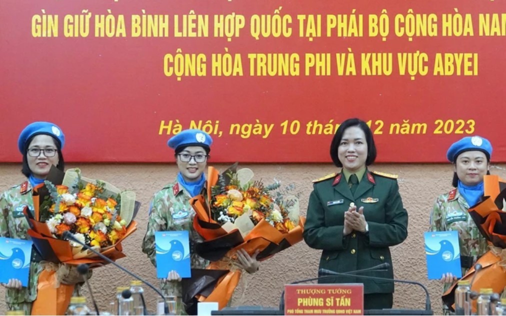 Vietnam to Send 3 Female Officers to Serve as UN Peacekeepers Vietnam to Send Three Female Officers to Serve as UN Peacekeepers
