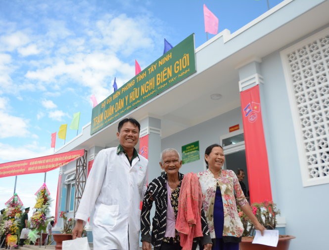 Những trạm xá hữu nghị của người dân nghèo Việt Nam – Campuchia Những trạm xá hữu nghị của người dân nghèo Việt Nam – Campuchia