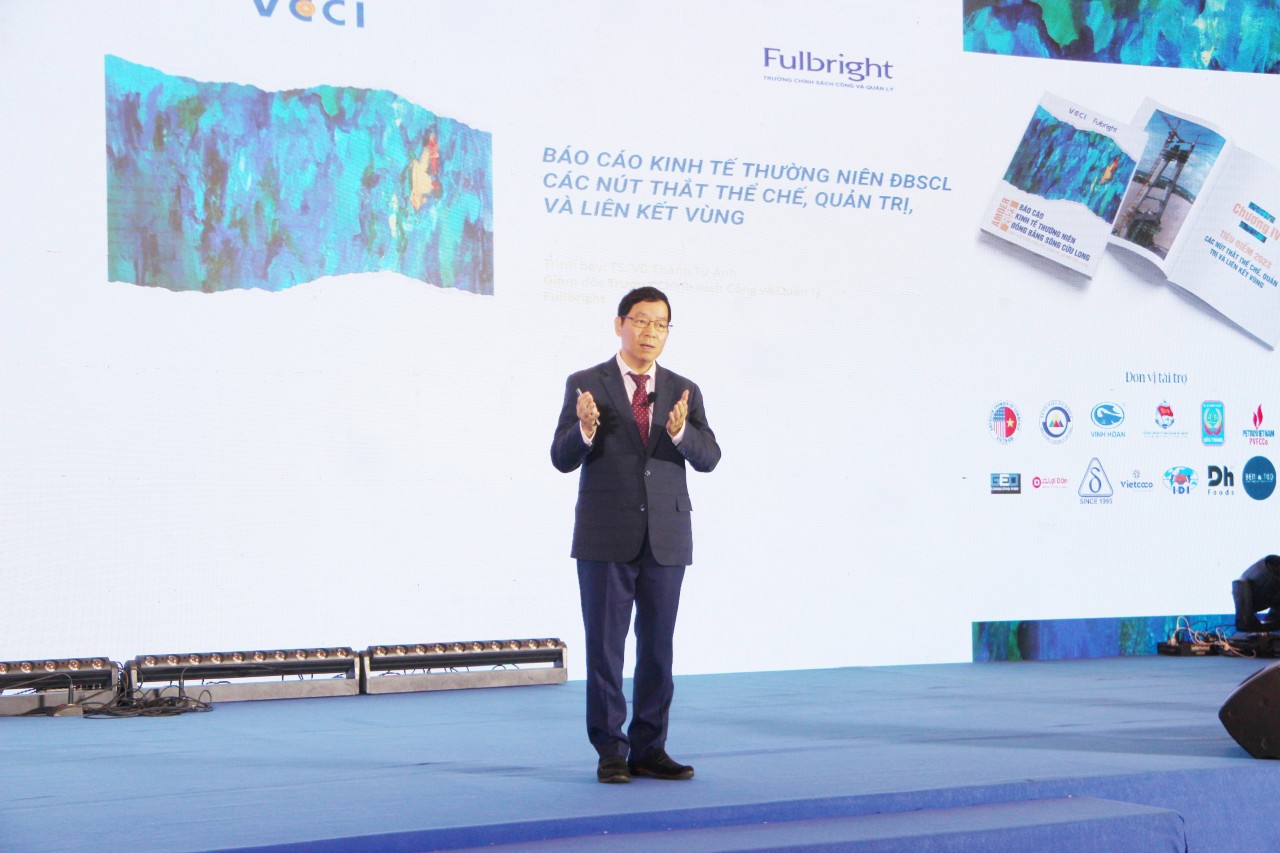 Công bố Báo cáo kinh tế thường niên Đồng bằng sông Cửu Long năm 2023 Công bố Báo cáo kinh tế thường niên Đồng bằng sông Cửu Long năm 2023