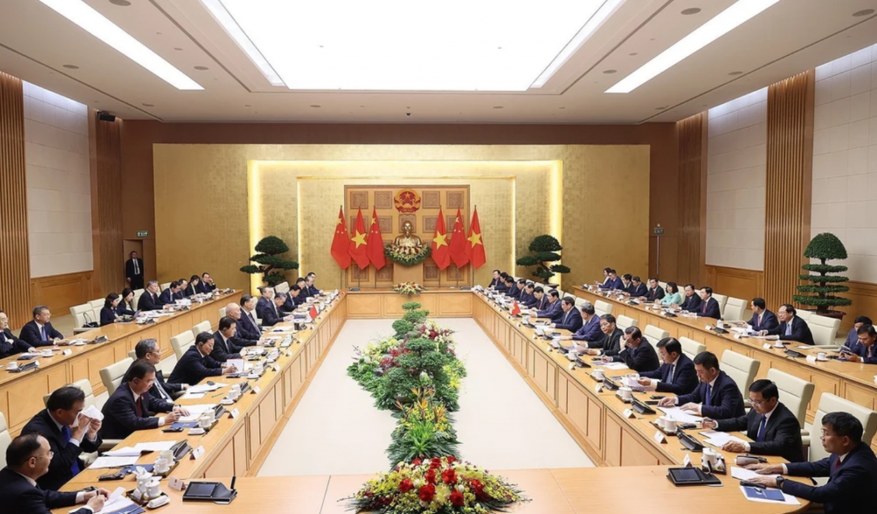 Thủ tướng Chính phủ Phạm Minh Chính hội kiến Tổng Bí thư, Chủ tịch nước Trung Quốc Tập Cận Bình Thủ tướng Chính phủ Phạm Minh Chính hội kiến Tổng Bí thư, Chủ tịch nước Trung Quốc Tập Cận Bình