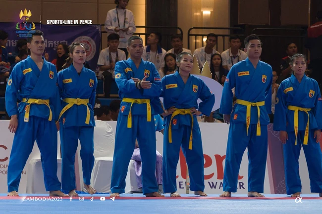 Các tuyển thủ đội tuyển vovinam Campuchia tại Các tuyển thủ đội tuyển vovinam Campuchia tại