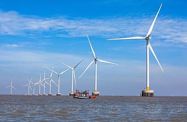 At a wind power farm in Ninh Thuan (Photo: VNA) At a wind power farm in Ninh Thuan (Photo: VNA)