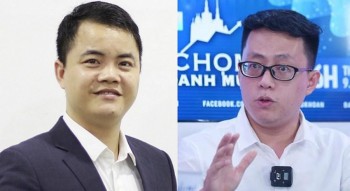 Ông Nguyễn Thế Minh (phải) và ông Đặng Trần Phục