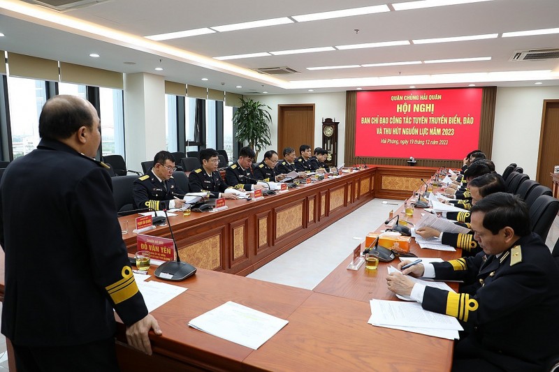 Hội nghị Ban chỉ đạo công tác tuyên truyền biển, đảo (TTBĐ) và thu hút nguồn lực (THNL) năm 2023 (Ảnh: Đặng Tùng). Hội nghị Ban chỉ đạo công tác tuyên truyền biển, đảo (TTBĐ) và thu hút nguồn lực (THNL) năm 2023 (Ảnh: Đặng Tùng).