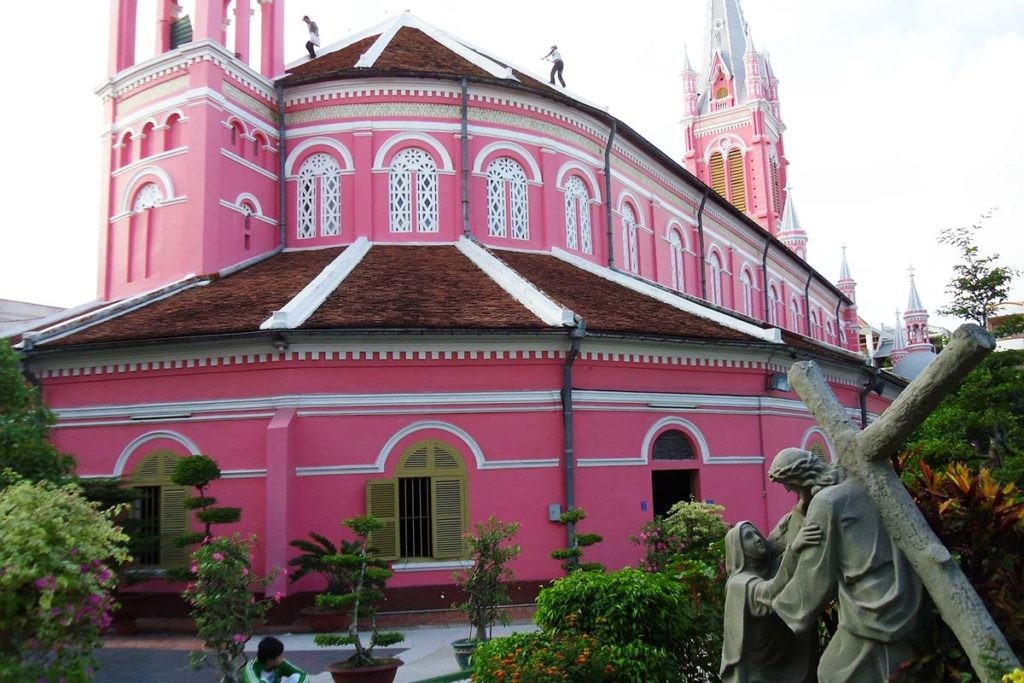 Tan Dinh Church Voted As Top 8 Most Beautiful Pink Destinations In The World Tan Dinh Church Voted As Top 8 Most Beautiful Pink Destinations In The World