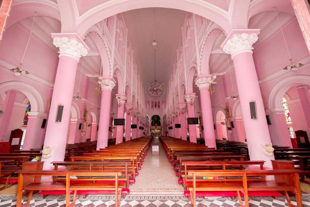 Tan Dinh Church Voted As Top 8 Most Beautiful Pink Destinations In The World Tan Dinh Church Voted As Top 8 Most Beautiful Pink Destinations In The World