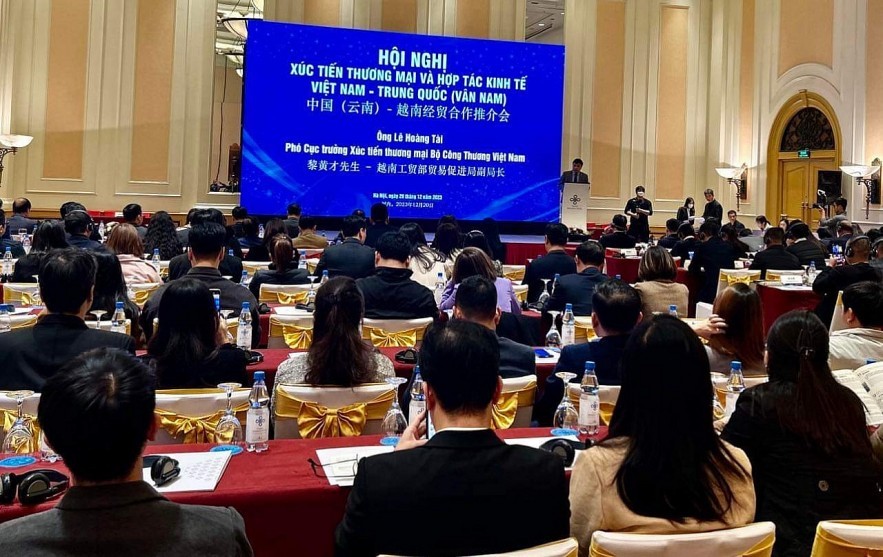 Hội nghị Xúc tiến thương mại và Hợp tác kinh tế Việt Nam - Trung Quốc (Vân Nam). (Ảnh: moit.gov.vn) Hội nghị Xúc tiến thương mại và Hợp tác kinh tế Việt Nam - Trung Quốc (Vân Nam). (Ảnh: moit.gov.vn)
