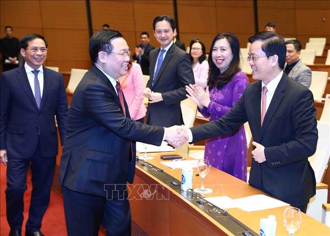 Chủ tịch Quốc hội gặp mặt các Đại sứ, Trưởng Cơ quan đại diện ngoại giao Việt Nam ở nước ngoài Chủ tịch Quốc hội gặp mặt các Đại sứ, Trưởng Cơ quan đại diện ngoại giao Việt Nam ở nước ngoài
