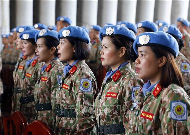 Một Việt Nam trách nhiệm, chung tay gìn giữ hòa bình và an ninh thế giới Một Việt Nam trách nhiệm, chung tay gìn giữ hòa bình và an ninh thế giới